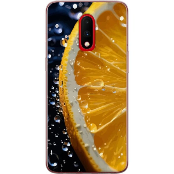 OnePlus 7 Gennemsigtig cover Appelsin