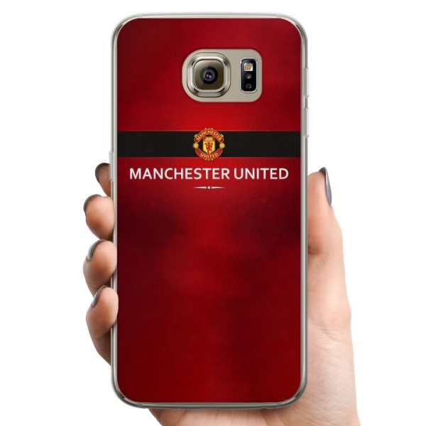 Samsung Galaxy S6 TPU Matkapuhelimen kuori Manchester United