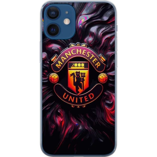 Kompatibelt Mobildeksel til Apple iPhone 12 mini Manchester United