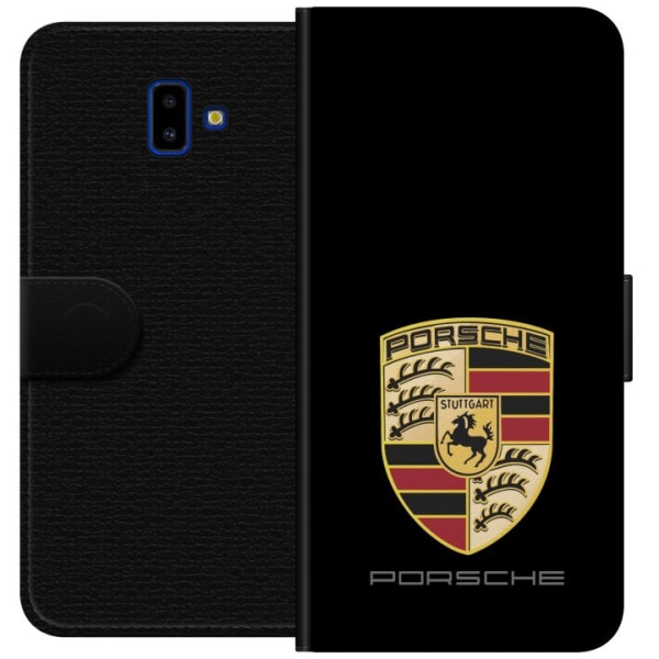 Samsung Galaxy J6+ Tegnebogsetui Porsche