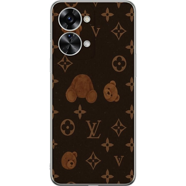 OnePlus Nord 2T Läpinäkyvä kuori Plush Luxe