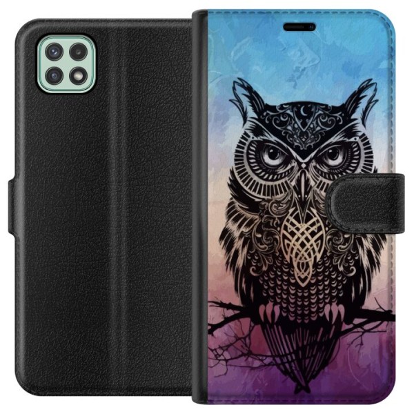 Samsung Galaxy A22 5G Plånboksfodral Owl