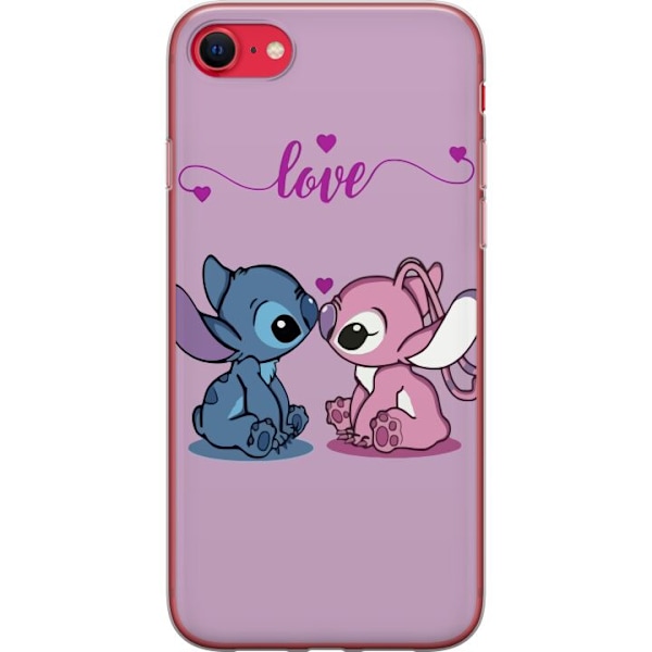 Apple iPhone 8 Läpinäkyvä kuori Lilo & Stitch – Angel Edi