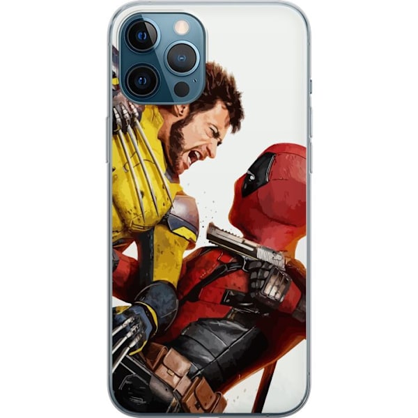 Apple iPhone 12 Pro Max Gennemsigtig cover Deadpool & Wolverin