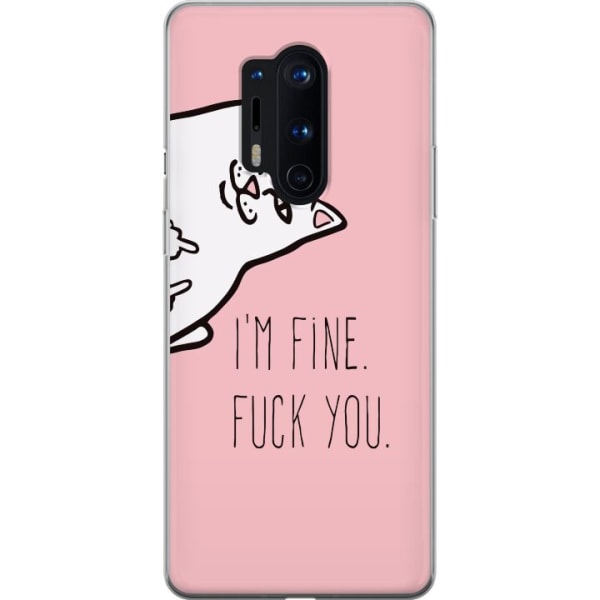 OnePlus 8 Pro Cover / Mobilcover - Fin