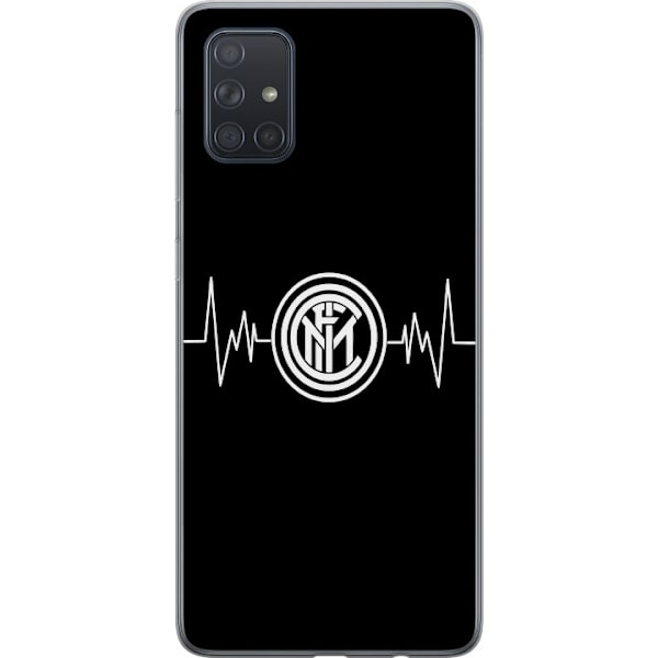 Samsung Galaxy A71 Gennemsigtig cover Inter Milan