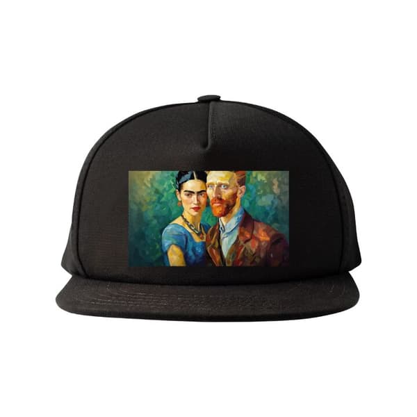 Snapback-lippalakki musta one size