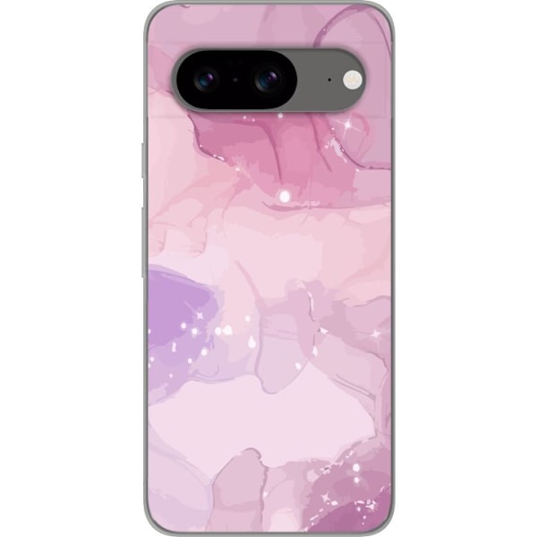 Google Pixel 8 Gennemsigtig cover Rosa farve