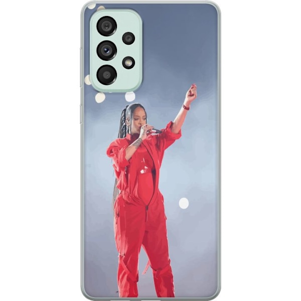 Samsung Galaxy A73 5G Gennemsigtig cover Rihanna – Trendsett