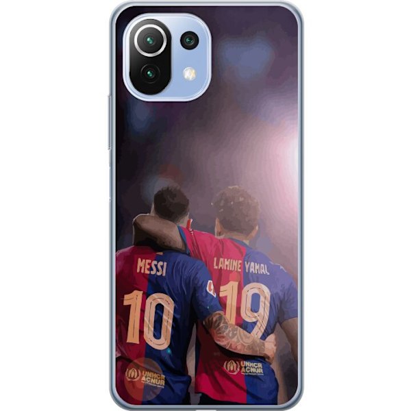 Xiaomi Mi 11 Lite Gjennomsiktig deksel Lamine Yamal VS Messi