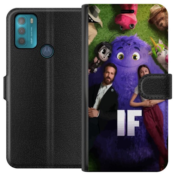 Motorola Moto G50 Tegnebogsetui IF: Låtsaskompisar