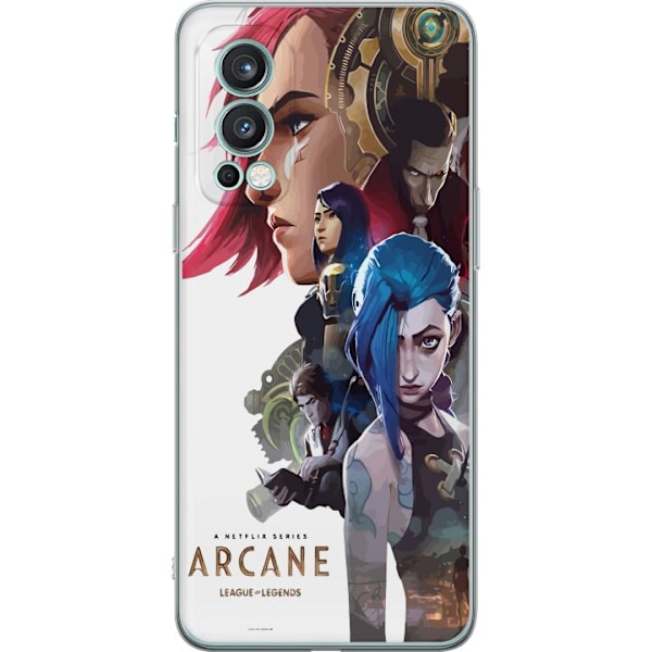 OnePlus Nord 2 5G Genomskinligt Skal Arcane, League of Legends