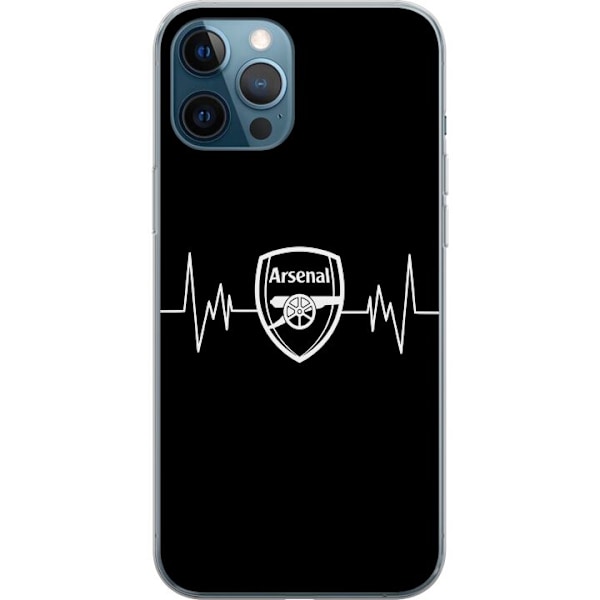 Apple iPhone 12 Pro Läpinäkyvä kuori Arsenal