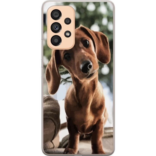 Samsung Galaxy A53 5G Gjennomsiktig deksel Yngre Hund