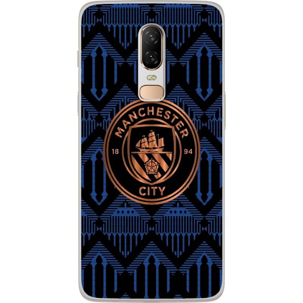 OnePlus 6 Genomskinligt Skal Manchester City