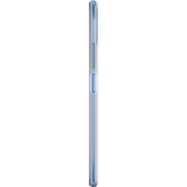 Xiaomi 11 Lite 5G NE Läpinäkyvä kuori Kukat Sininen...