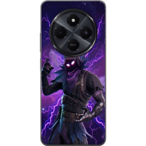 Xiaomi Redmi A4 Genomskinligt Skal Fortnite Raven – Mörk St