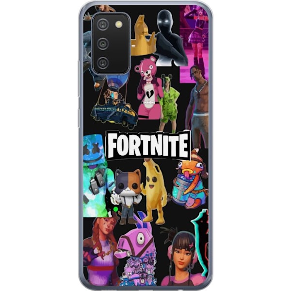 Samsung Galaxy A02s Genomskinligt Skal Fortnite