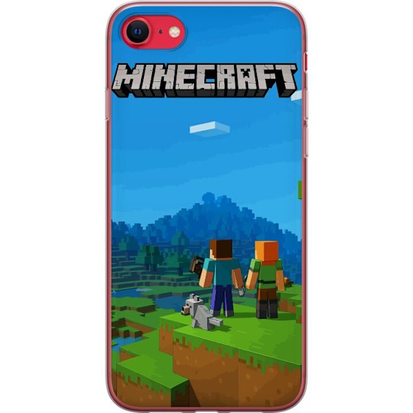 Apple iPhone 7 Läpinäkyvä kuori Minecraft Key Art