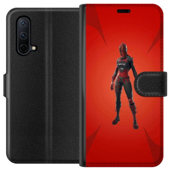 OnePlus Nord CE 5G Plånboksfodral Fortnite - Red Knight