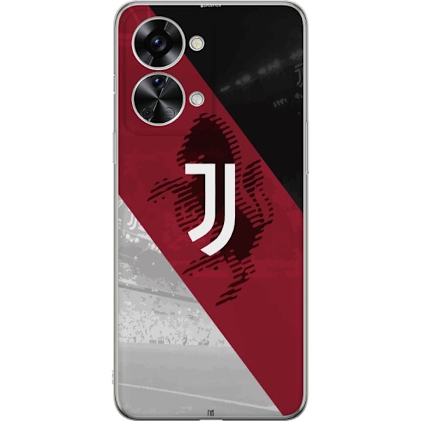 OnePlus Nord 2T Läpinäkyvä kuori Juventus
