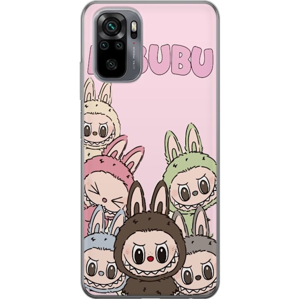 Xiaomi Redmi Note 10 Genomskinligt Skal Labubu Classics
