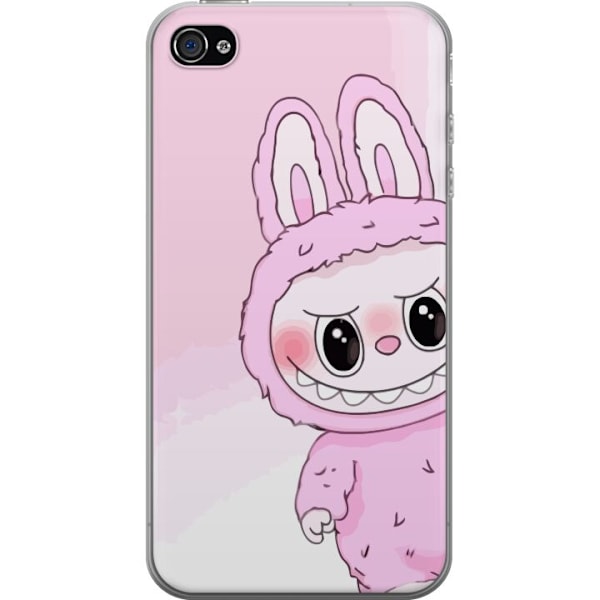 Apple iPhone 4s Gennemsigtig cover Labubu Kanin-serien