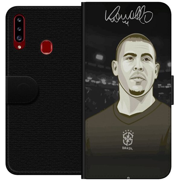 Samsung Galaxy A20s Plånboksfodral Ronaldo Nazario