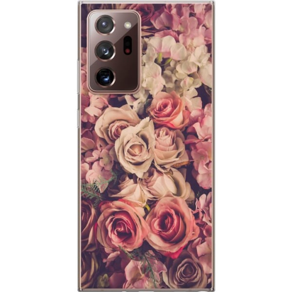 Samsung Galaxy Note20 Ultra Deksel / Mobildeksel - Blomster