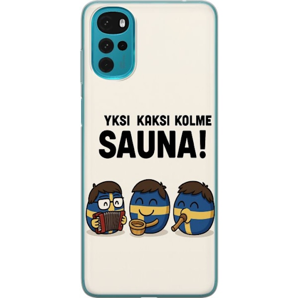 Motorola Moto G22 Gjennomsiktig deksel Festivalen Kaj Bara Bad