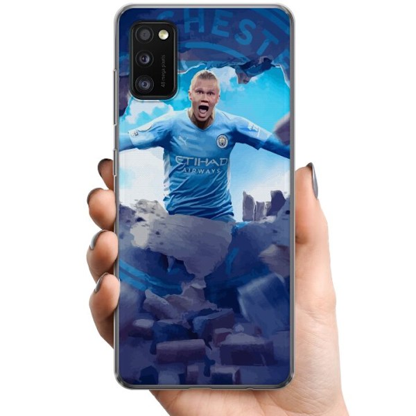 Samsung Galaxy A41 TPU Mobilcover Erling Haaland