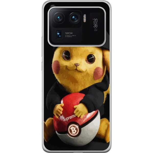 Xiaomi Mi 11 Ultra Gennemsigtig cover Pikachu Supreme