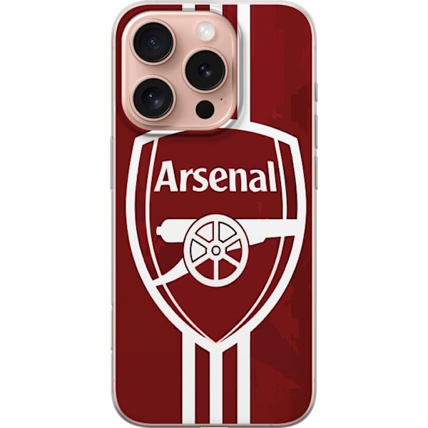 Apple iPhone 16 Pro Läpinäkyvä kuori Arsenal