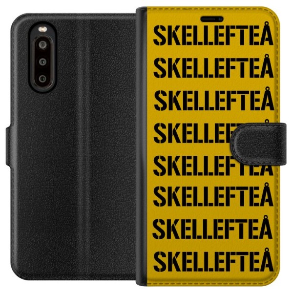 Sony Xperia 10 II Lompakkokotelo Skellefteå SM KULTAA