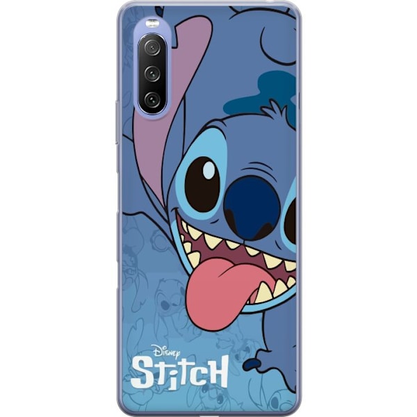 Sony Xperia 10 III Lite Läpinäkyvä kuori Stitch