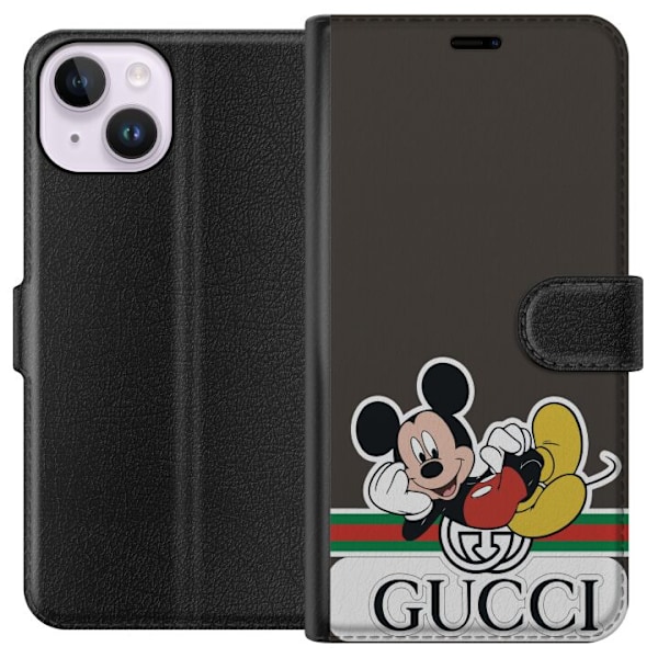 Apple iPhone 15 Lompakkokotelo Gucci Musse Pig