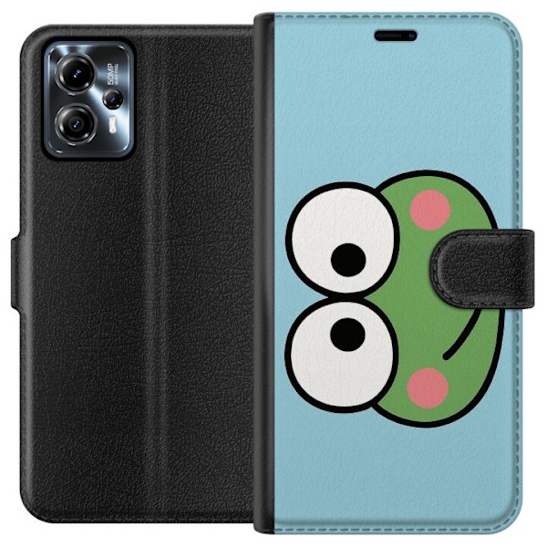 Motorola Moto G13 Tegnebogsetui Keroppi Smile