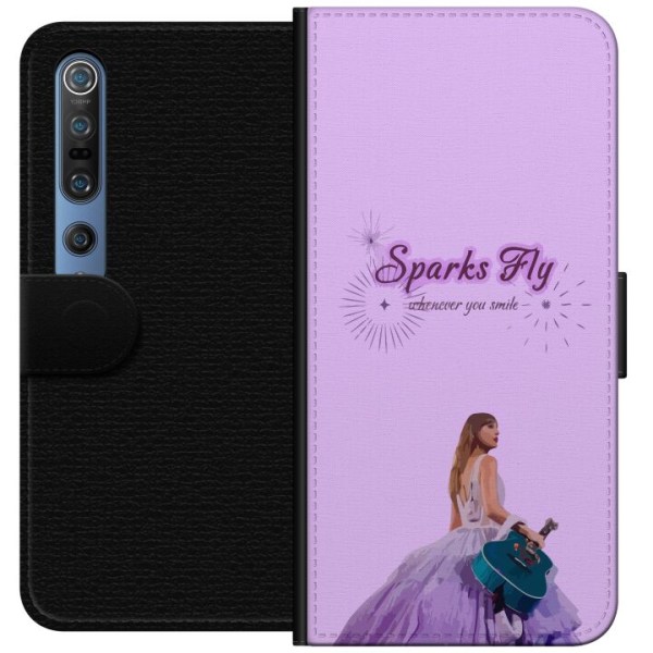 Xiaomi Mi 10 Pro 5G Lompakkokotelo Taylor Swift - Sparks Fly