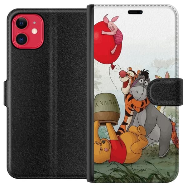 Kompatibel Tegnebogsetui til Apple iPhone 11 Ole Brumm og Æsel