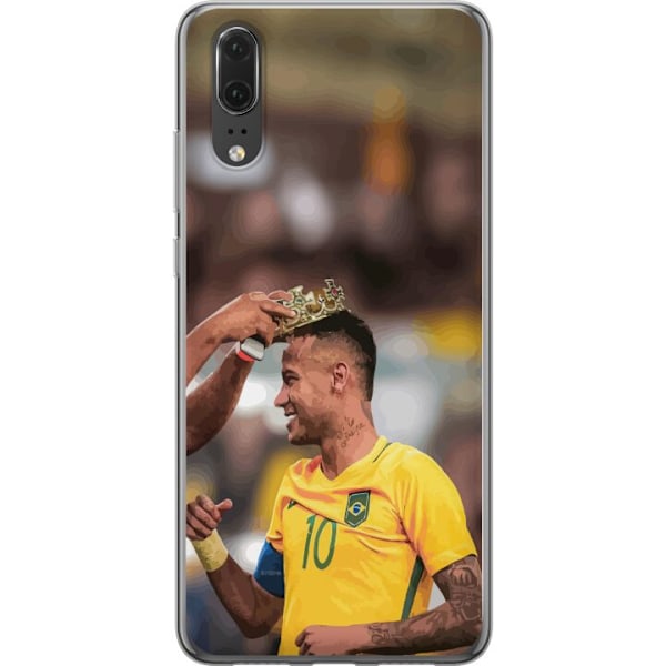 Huawei P20 Genomskinligt Skal Neymar