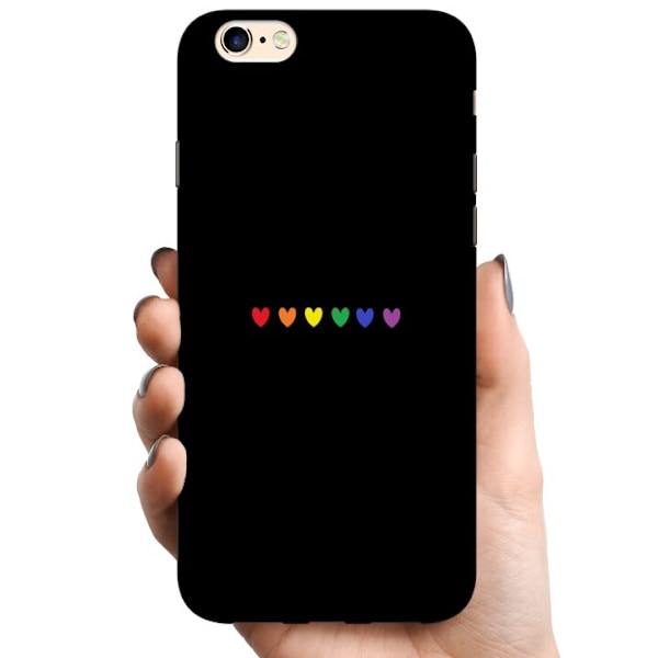 Apple iPhone 6 TPU Mobilcover Stolt Hjerter
