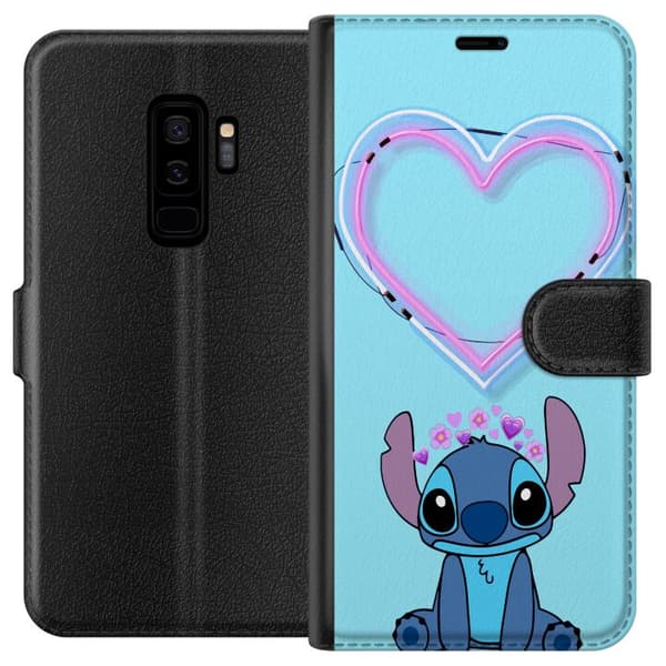 Kompatibel Tegnebogsetui til Samsung Galaxy S9+ Hjerte Sting