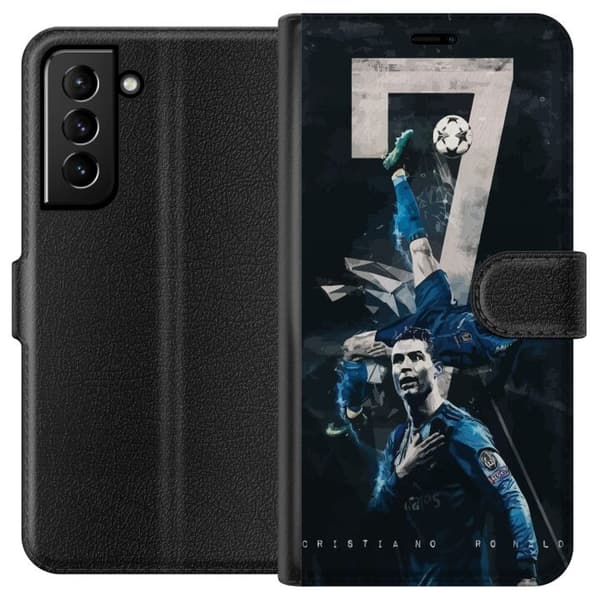Kompatibel Tegnebogsetui til Samsung Galaxy S21+ 5G Ronaldo
