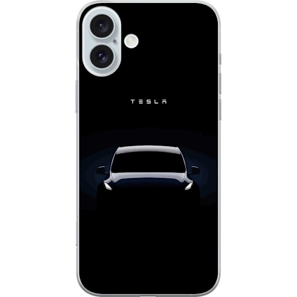 Apple iPhone 16 Plus Gennemsigtig cover Tesla