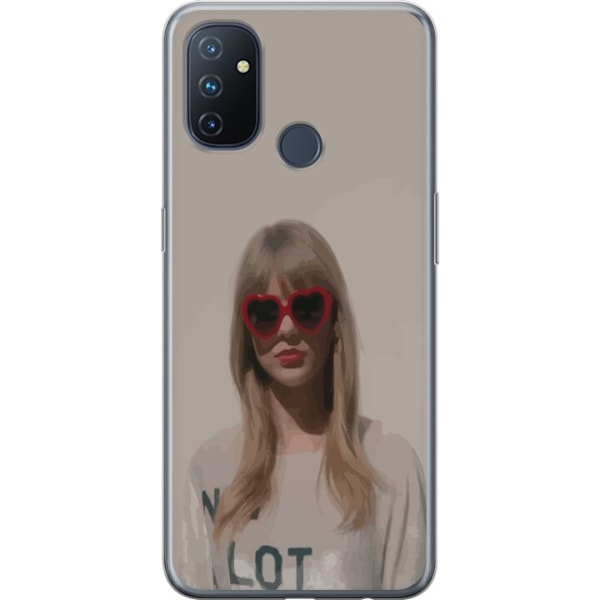 OnePlus Nord N100 Läpinäkyvä kuori Taylor Swift