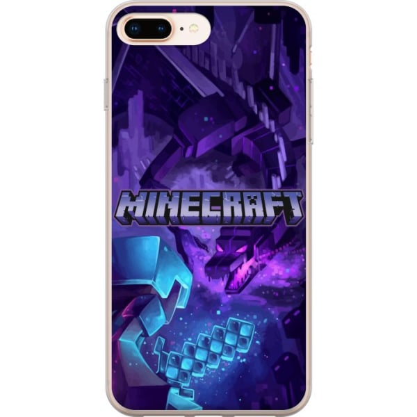 Apple iPhone 7 Plus Gennemsigtig cover Minecraft