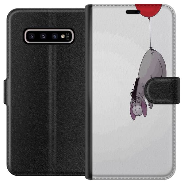Kompatibelt Lommeboketui til Samsung Galaxy S10+ Winnie Puh