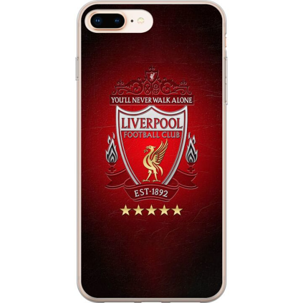 Apple iPhone 8 Plus Gennemsigtig cover Liverpool