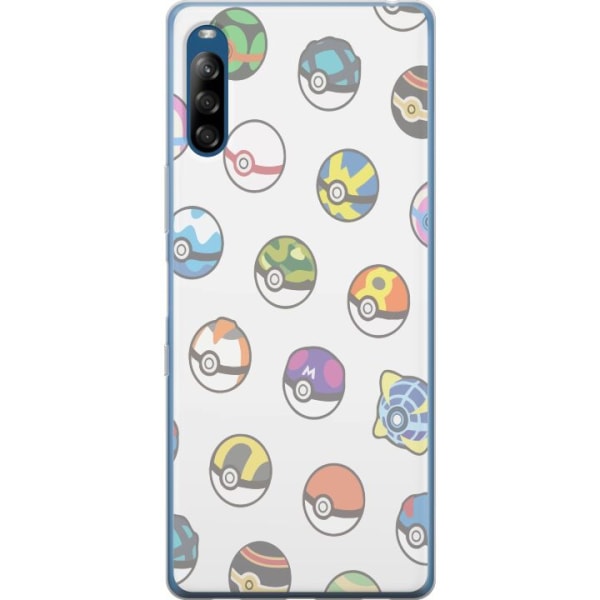 Sony Xperia L4 Läpinäkyvä kuori Pokemon