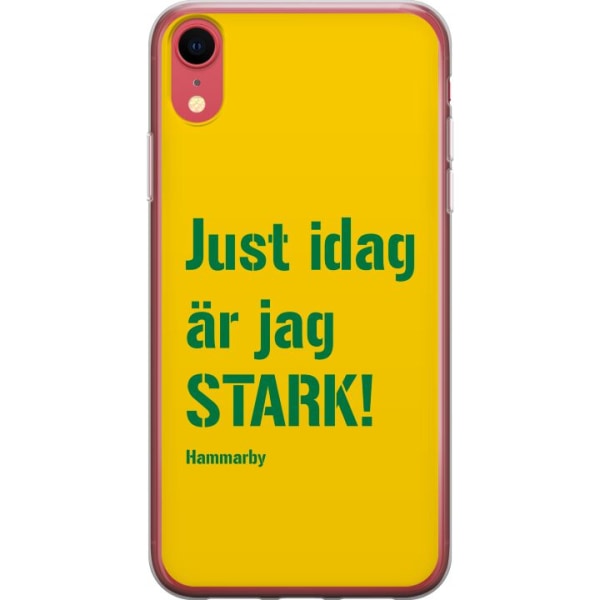 Apple iPhone XR Läpinäkyvä kuori Hammarby